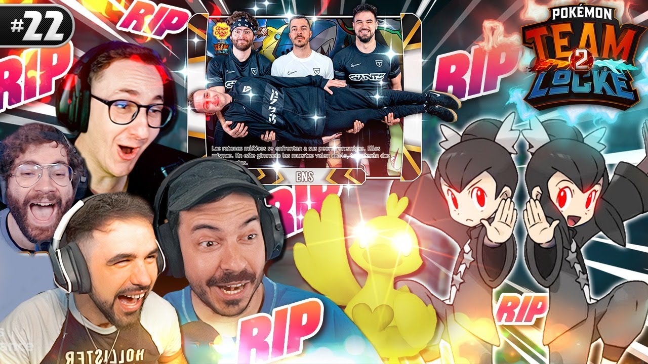 LÍDERES RATONES 🐭 DOBLE DELETEADA 💀 - POKÉMON 🔰 TEAMLOCKE 2 🔰 Ep.22
