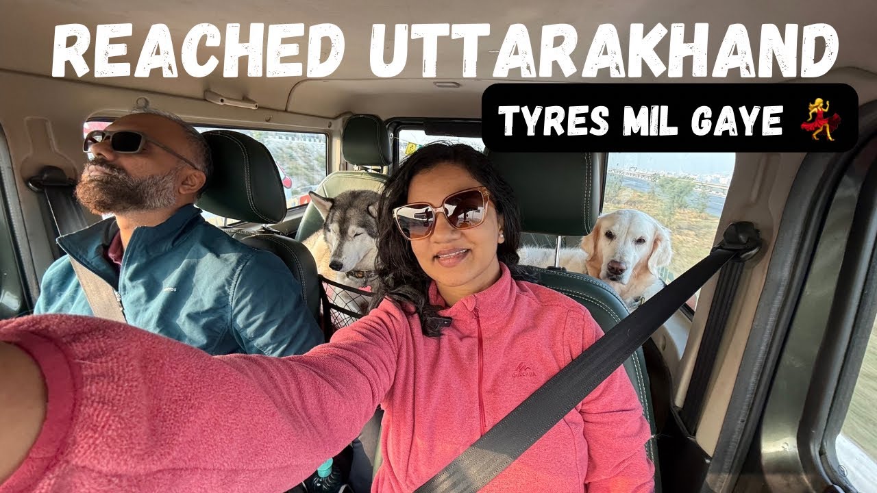 Gurugram to Uttarakhand by Road | Force Gurkha Tyres Mil gaye 🛞