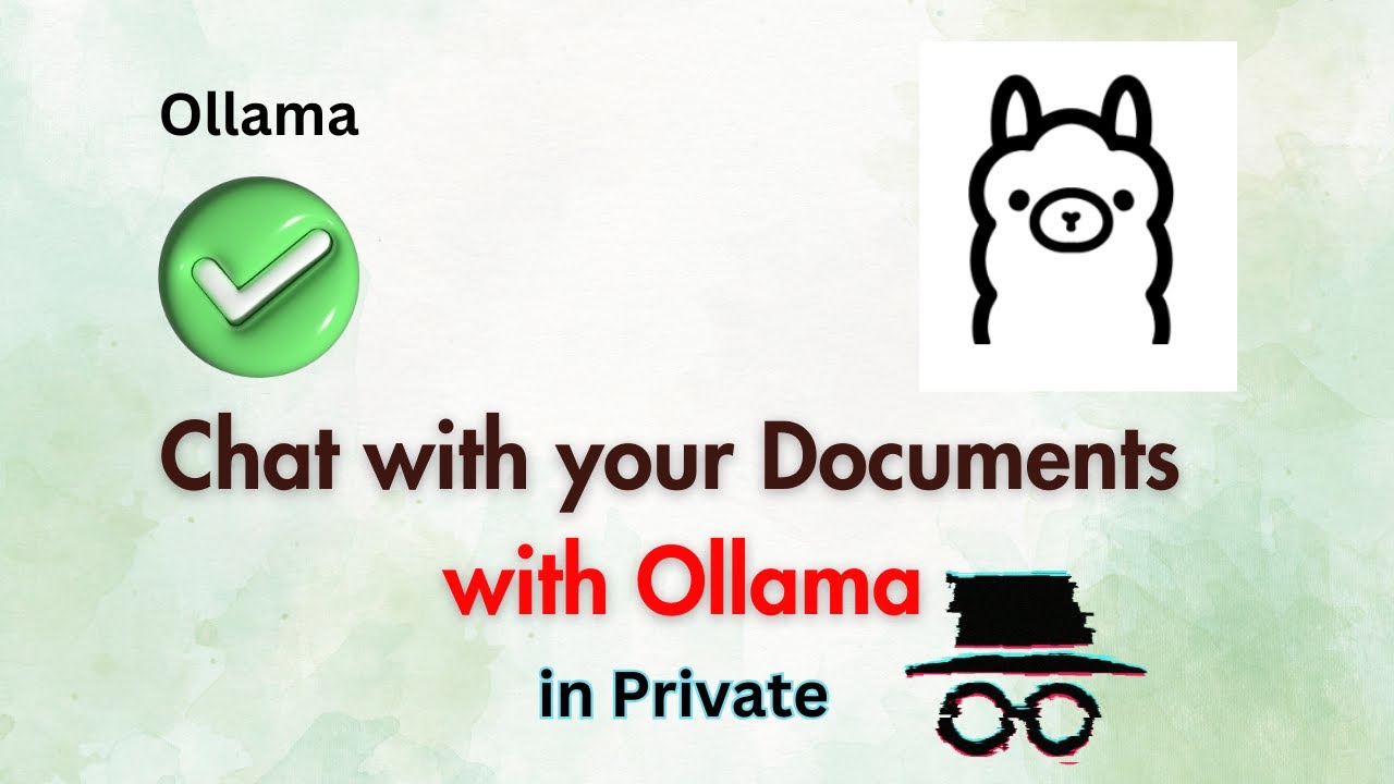 Private Chat with your Documents with Ollama and PrivateGPT | Use Case | Easy Set up