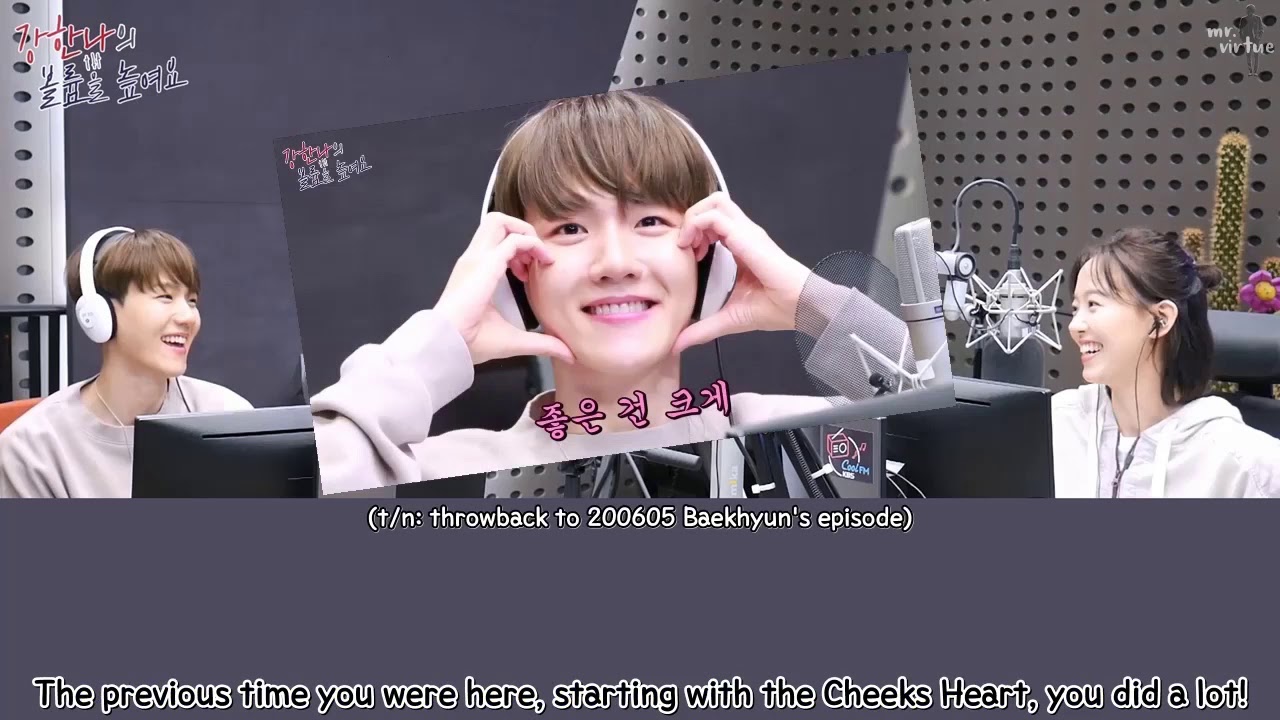 [ENG] 201224 Kang Hanna's Volume Up   Baekhyun Phonecall [mr.virtue]