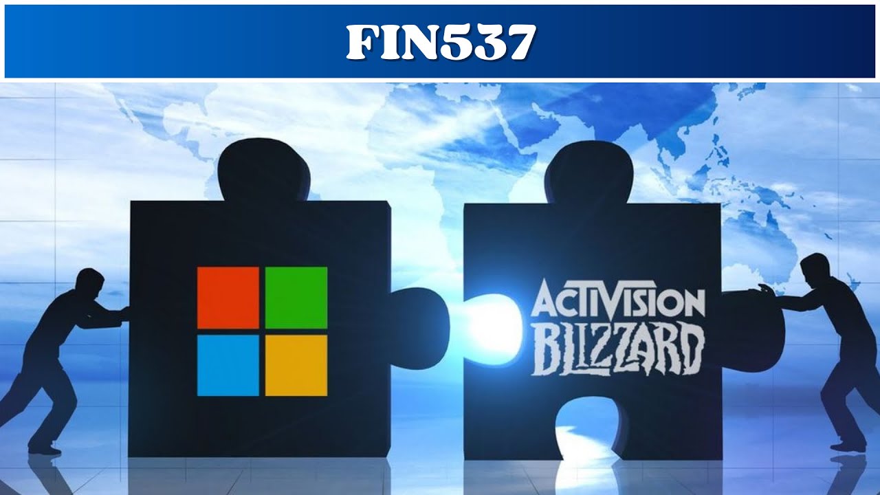 FIN537- MICROSOFT-ACTIVISION BLIZZARD