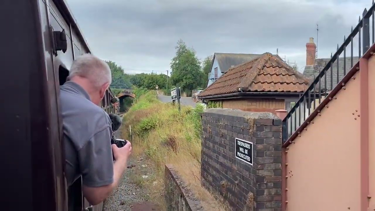 D7017 on the west somerset railway, 30.8.25.
