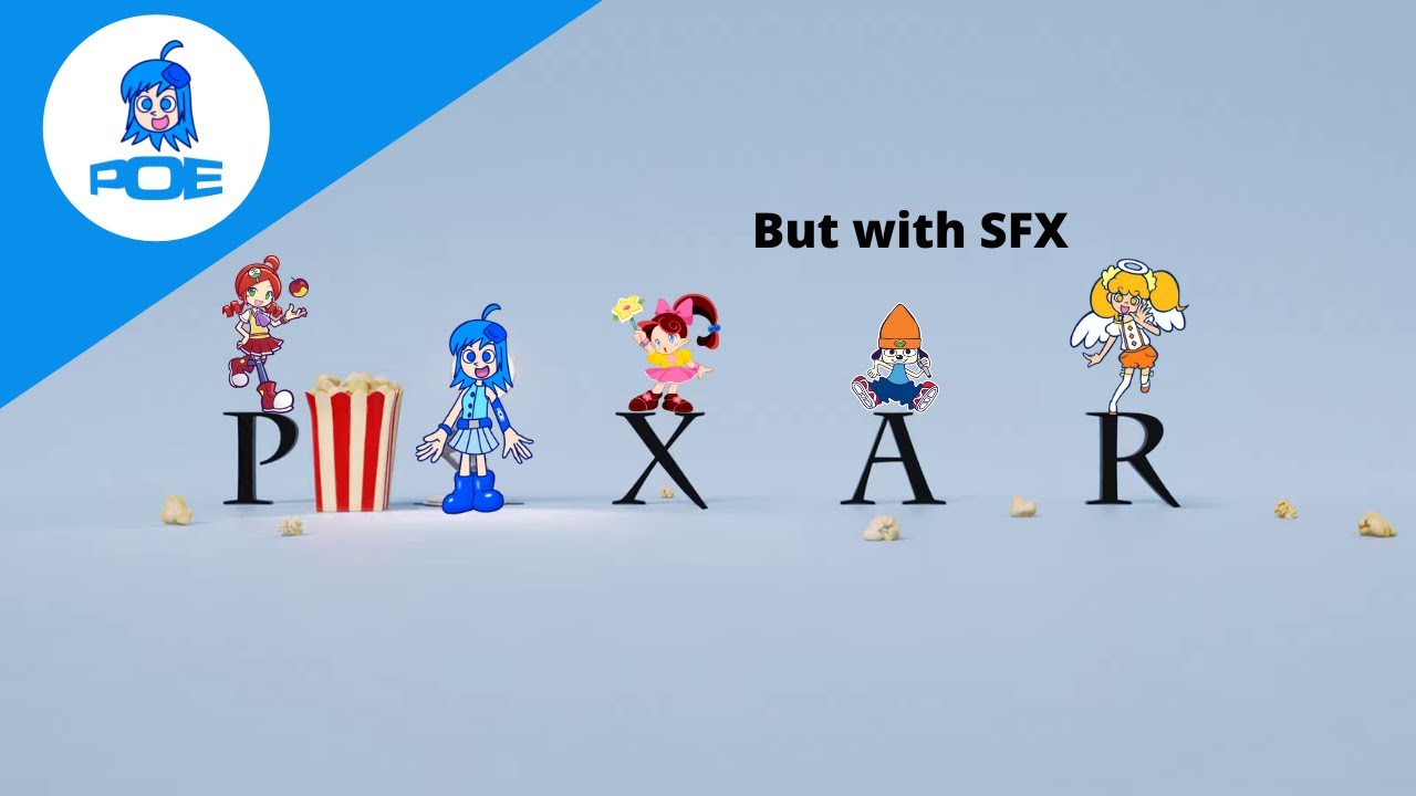 Pixar Logo (10 Pixar Logo Popcorn Variants) but i did my Anime & Cartoon SFX (4K & 50fps)