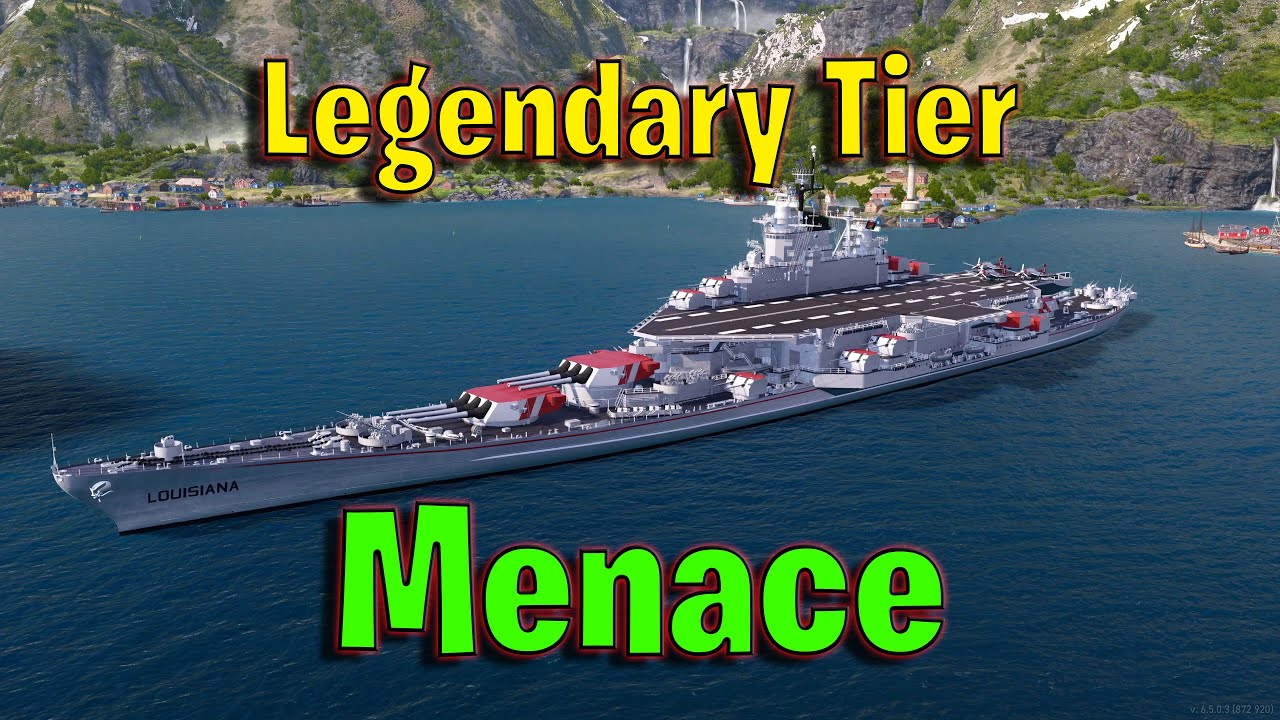 Testing The New Commander on Louisiana in World of Warships Legends!