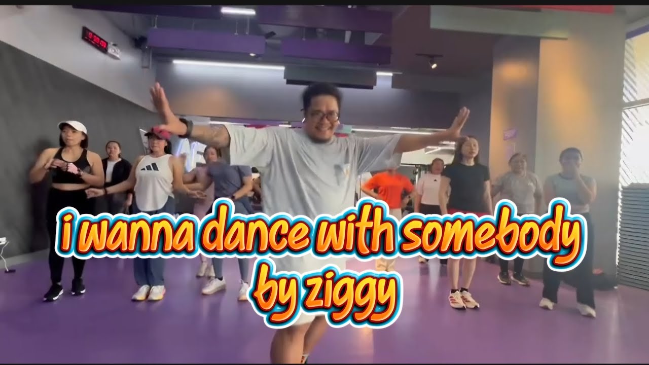 i wanna dance with somebody | ziggy in the house | zumba fitness | choreo winston fuentes