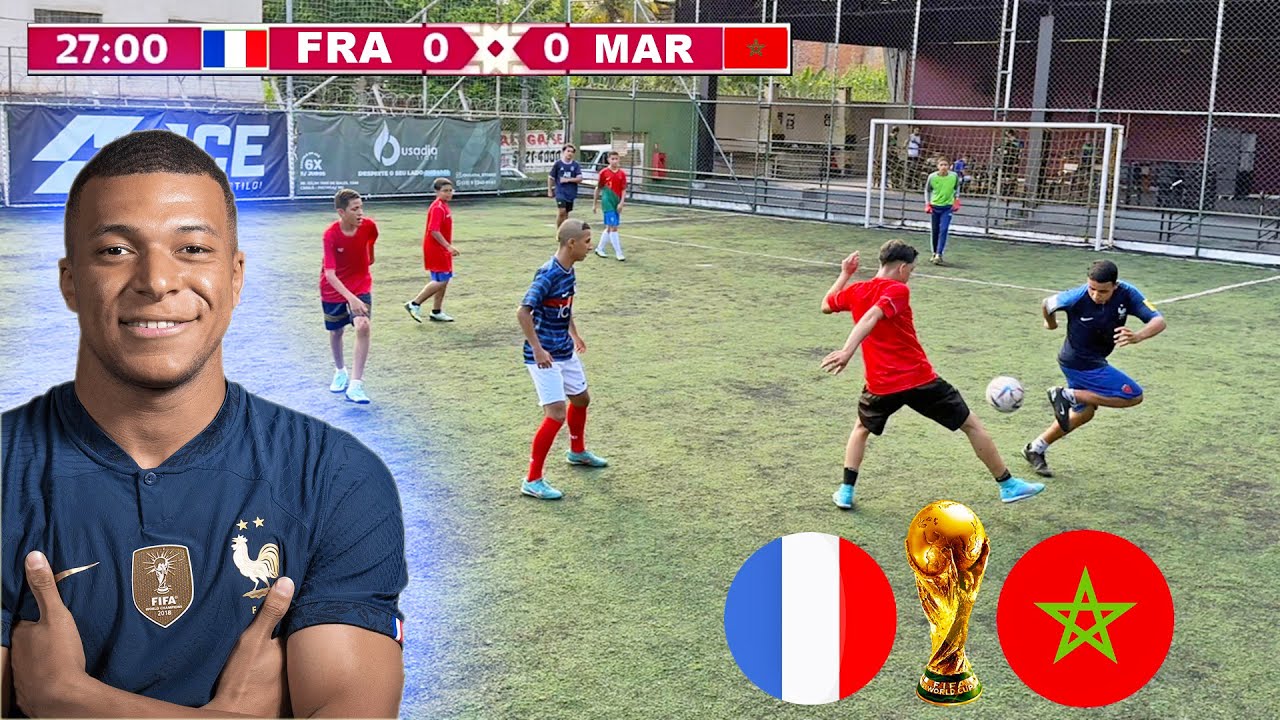 FRANÇA x MARROCOS SEMIFINAL COPA DO MUNDO QATAR 2022 ‹ Rikinho ›