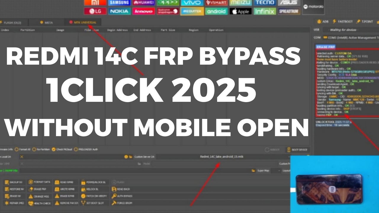 Redmi 14c frp bypass unlock tool 2025 / redmi 14c hyperos frp bypass / redmi 14c frp bypass