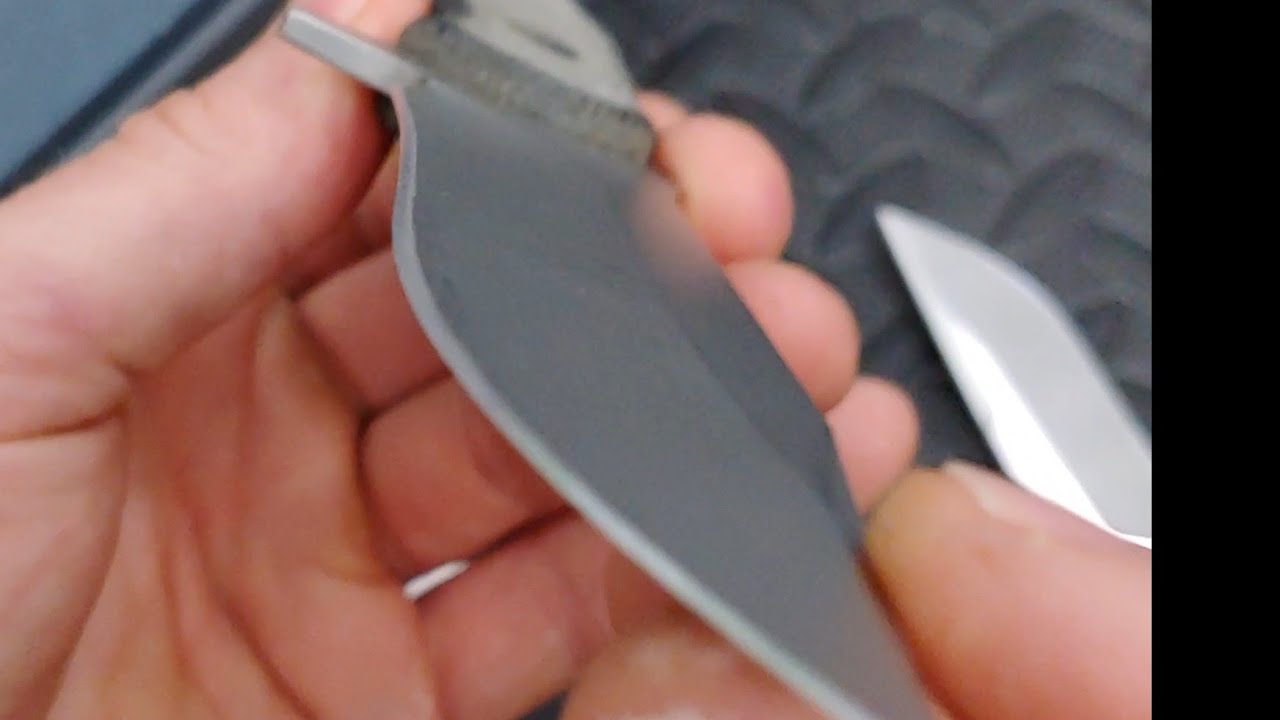HOW TO SHARPEN A RECURVE KNIFE