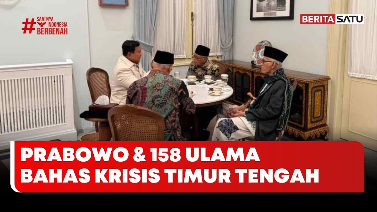Presiden & 158 Ulama Bersatu: Bahas Krisis Timur Tengah & Nasib Ekonomi Indonesia #beritasatu
