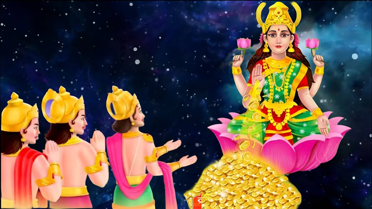 लक्ष्मी मां ने की अपने भक्तो से प्रश्न । Lachmi Maa Ne Ki Apne Bhagto Se Parshn । Hindi short