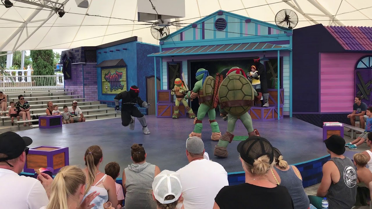 TMNT Live Sea World Show