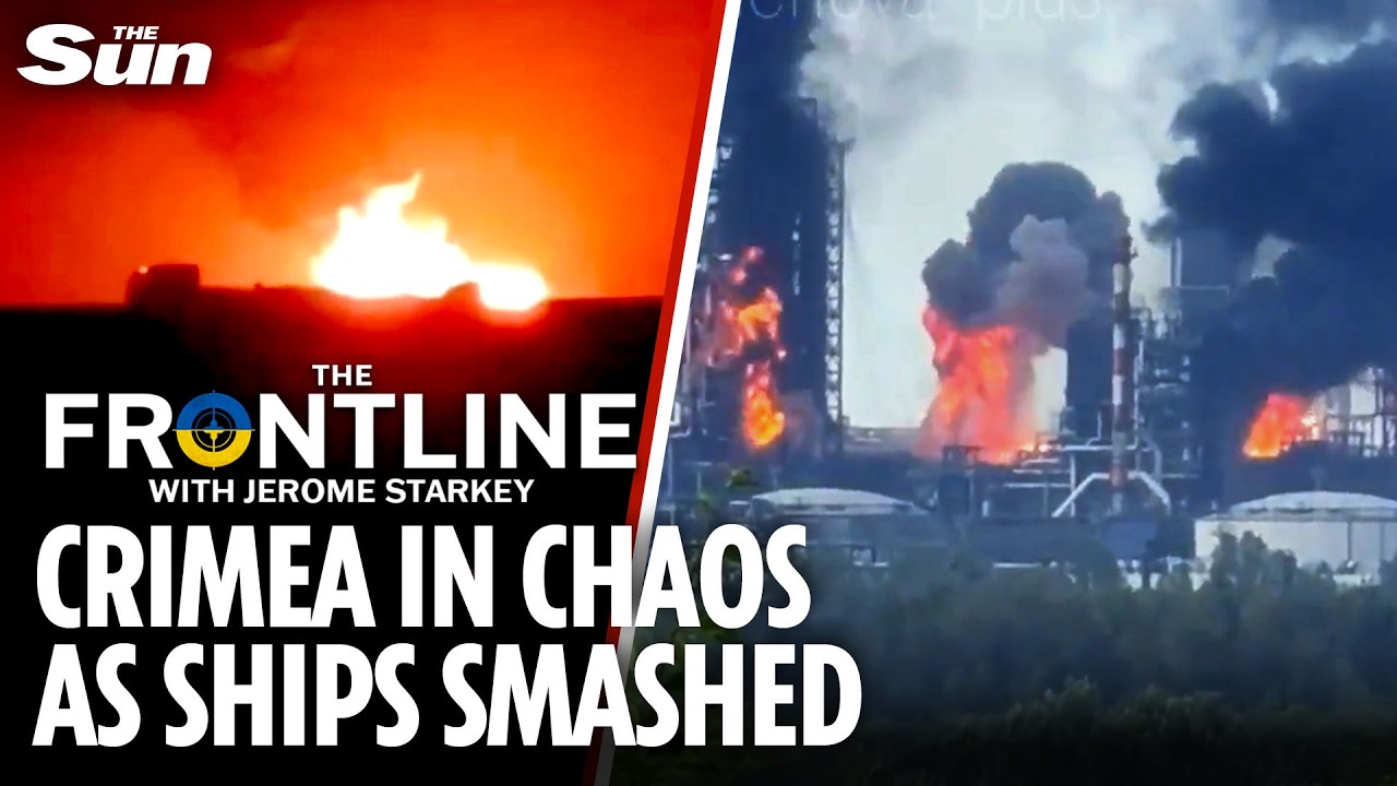 Ukraine destroys ARMADA of Putin's oil tankers as Trump gives Patriot permission to Zelensky