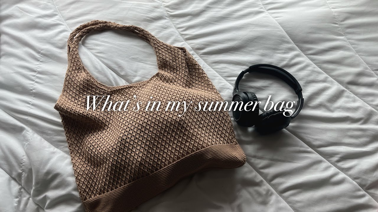what&rsquo;s in my summer bag ☀️🧺 | June favorites