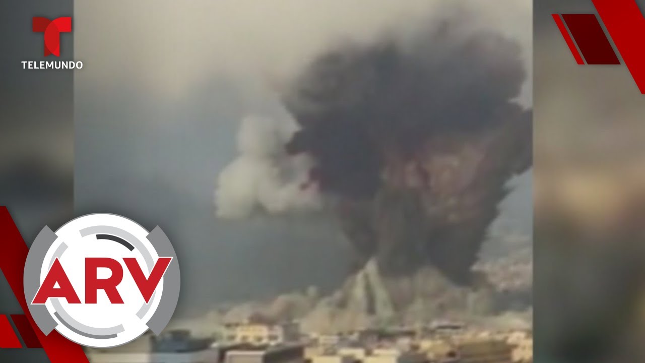 Explosi&oacute;n en Beirut: Surgen nuevas im&aacute;genes de la tragedia | Al Rojo Vivo