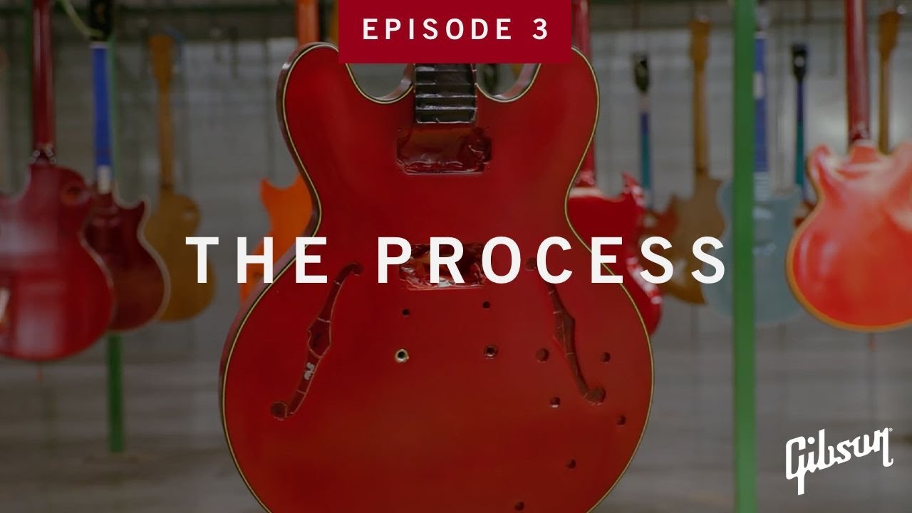 Как производятся корпуса гитар ES на заводе Gibson USA | Процесс S1 EP3