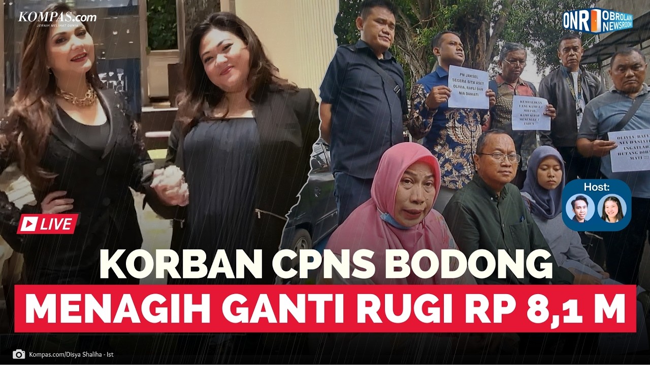 🔴LIVE Kasus CPNS Bodong Anak Nia Daniaty, 9 Korban Telah Wafat | Obrolan Newsroom
