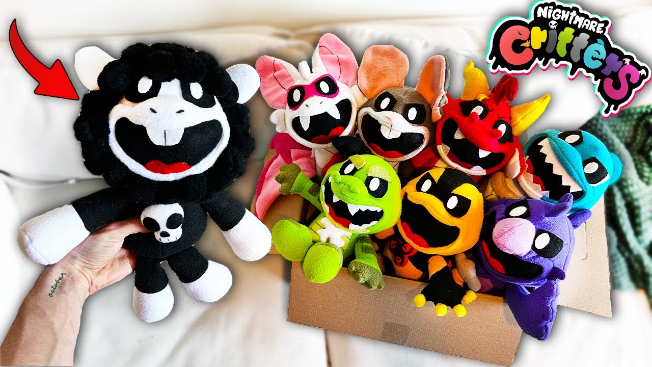 I got the Nightmare Critters plushies! | Poppy Playtime Chapter 4