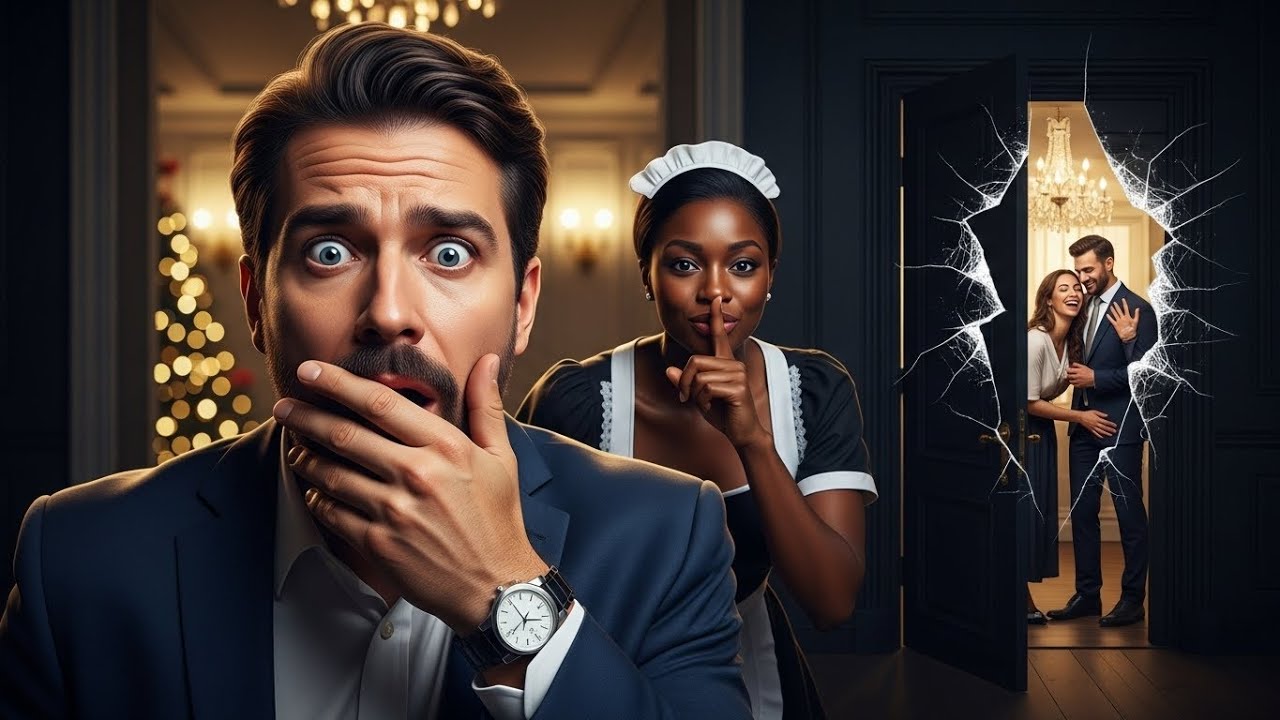 The Billionaire Came Home Early — His Maid Whispered “Stay Quiet”… The Truth Was Deadly
