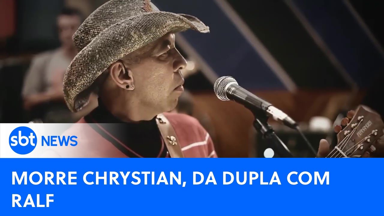 Morre, aos 67 anos, o cantor Chrystian, ex-dupla de Ralf | #SBTNewsnaTV (20/06/24)