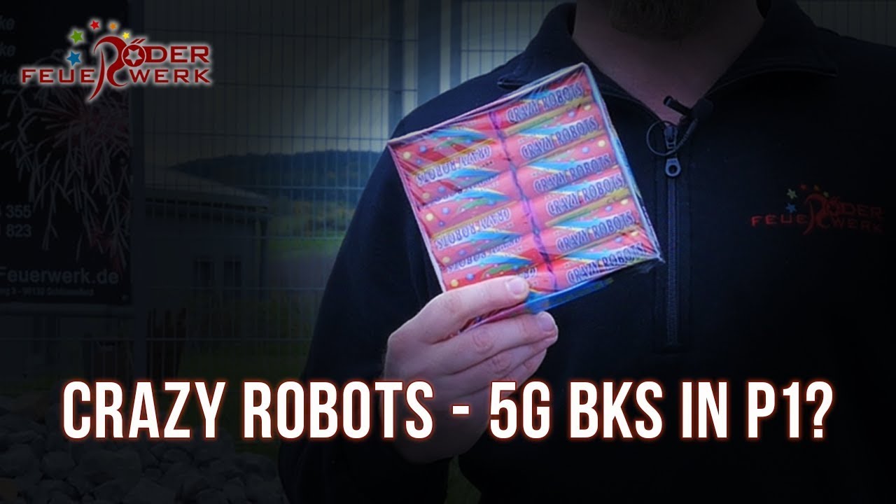 Crazy Robots - Test - Triplex Feuerwerk