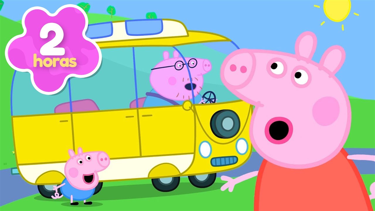 Aventura da Peppa na Caravana! 🚐 2h de Desenhos Infantis Completos | Peppa Pig em Portugu&ecirc;s Brasil