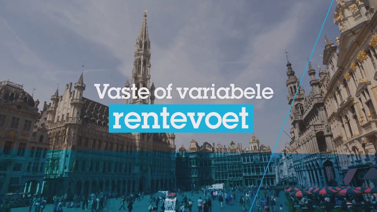 Vaste of variabele rentevoet?