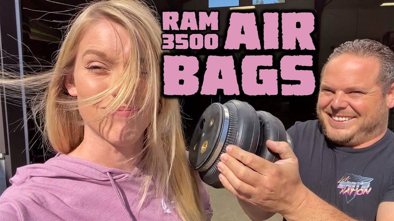 RAM 3500 GETS AIRLIFT AIR BAGS!