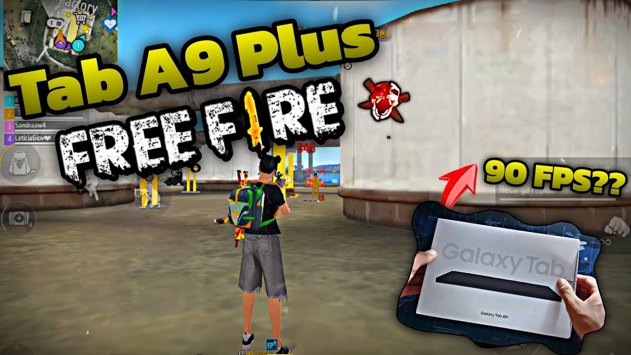 - Samsung Galaxy Tab A9 Plus - Teste em jogos - FreeFire ( prt2 ) !!!