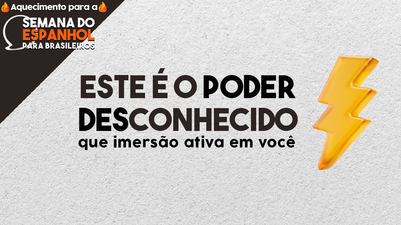 Aquecimento #10 - O poder desconhecido que imersão ativa em você