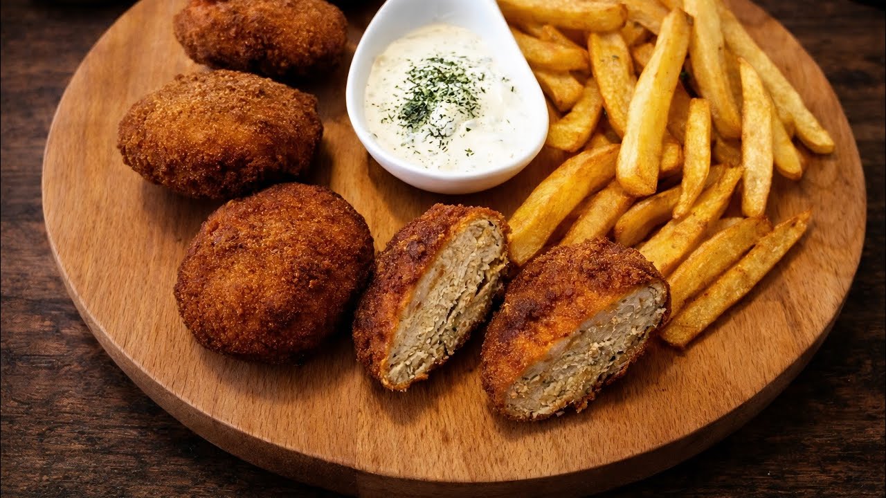 CHICKEN NUGGETS - recept za domaće pileće medaljone - bolji nego u restoranu