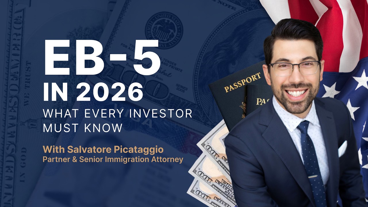 EB-5 Visa in 2026: What You Should Know Before Filing