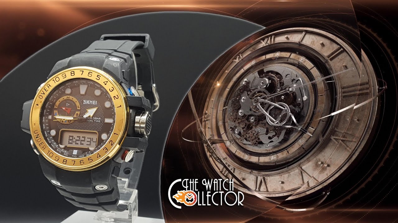 G-Shock Gulfmaster GWN-1000GB-1A Homage Skmei Hybrid Watch Comparison| The Watch Collector