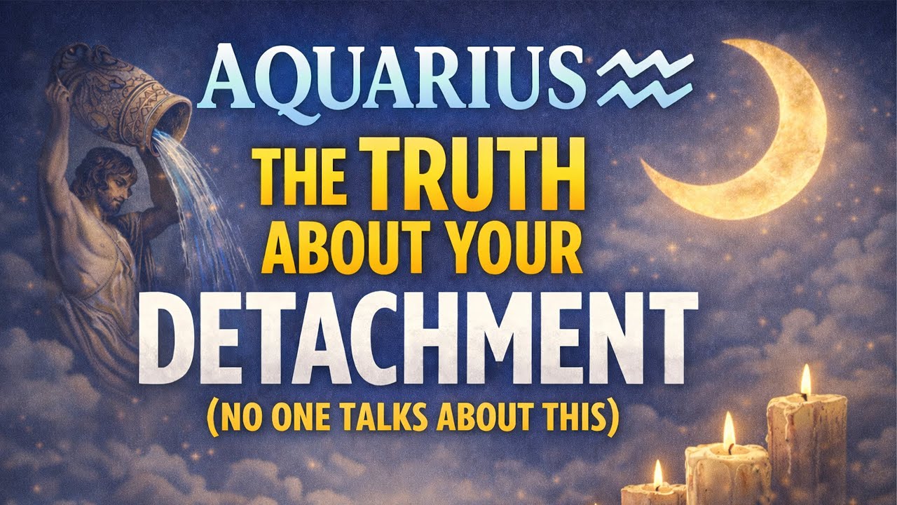 AQUARIUS ♒ The Truth About Your Detachment (No One Talks About This)