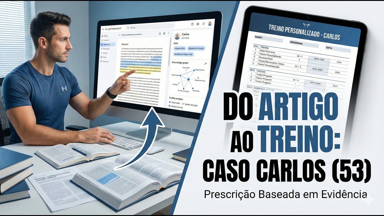 A estratégia científica por trás do treino do Carlos