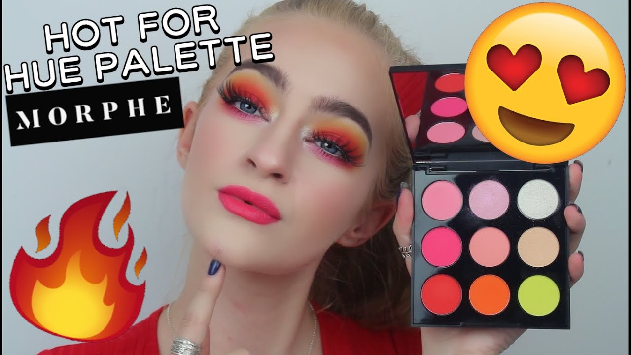 *NEW* MORPHE HOT FOR HUE PALETTE REVIEW!
