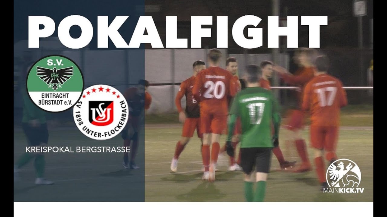 Ehret-Doppelpack ebnet den Weg ins Halbfinale | SV DJK Eintracht Bürstadt – SV Unter-Flockenbach
