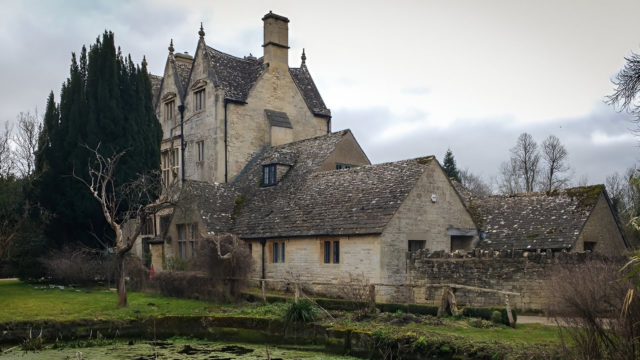 Scenic Walk In Whittington Village | Picturesque English Countryside