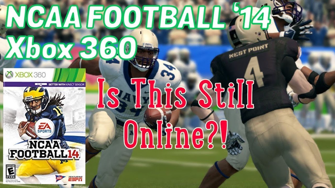 NCAA FOOTBALL 14, IS THIS STILL ONLINE?! Xbox 360 - Emceemur