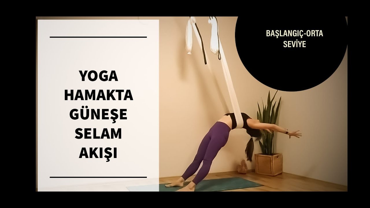 HAMAK YOGASI İLE GÜNEŞE SELAM! #hamakyogası #aerialyoga #yoga #yogavideo