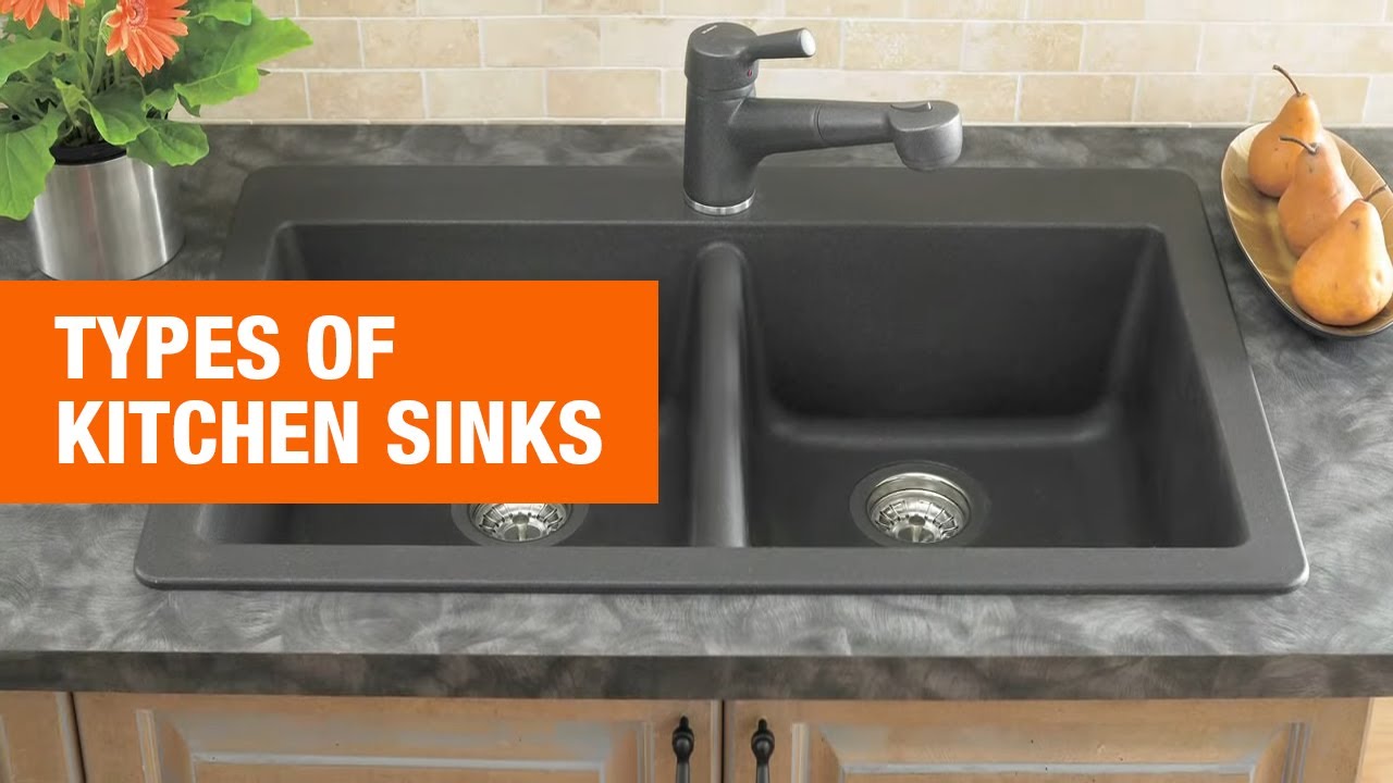 Types of Kitchen Sinks | The Home Depot Canada