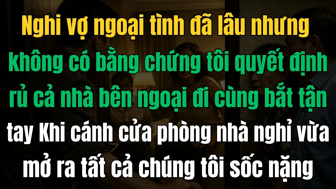 Theo dõi vợ suốt nhiều tháng, chồng quyết bắt tại nhà nghỉ – Cảnh tượng sau cánh cửa khiến mọi người