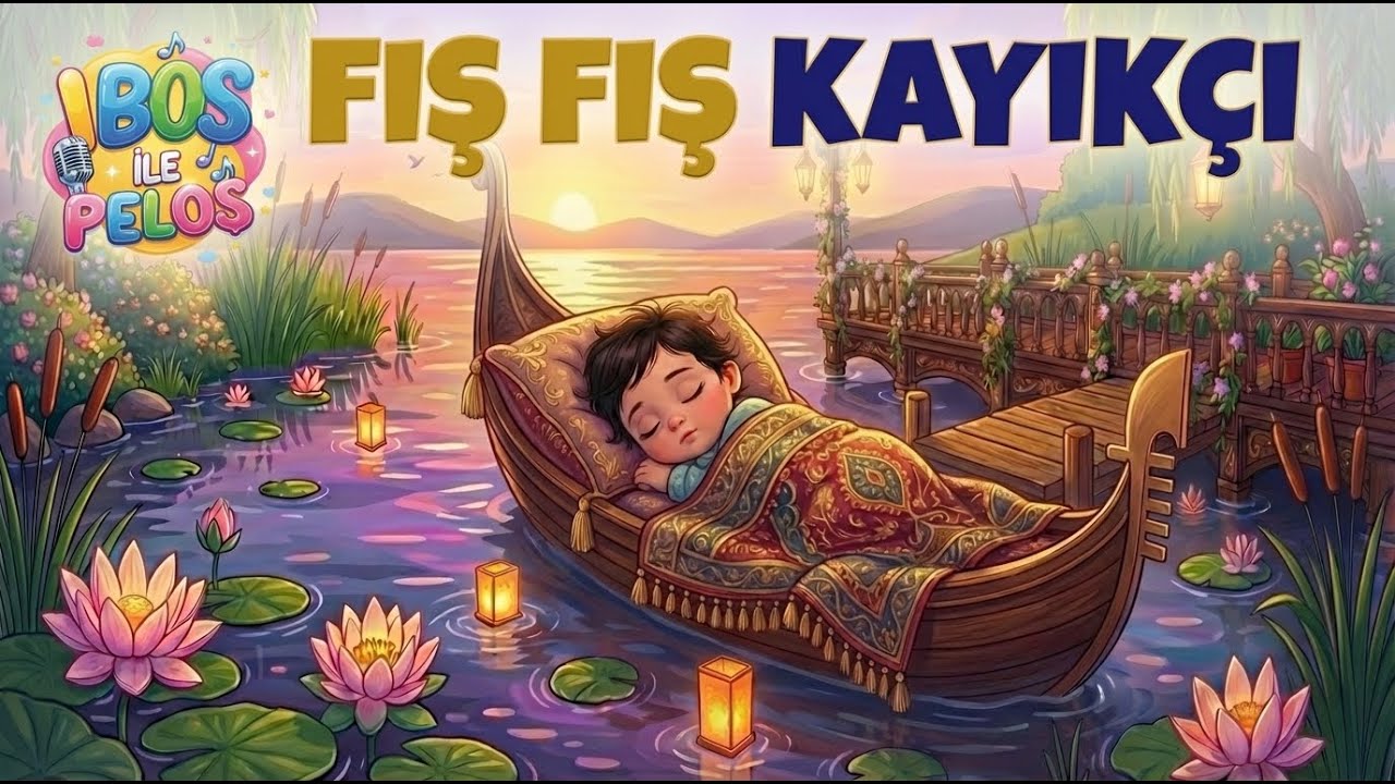 Fış Fış kayıkçı - Uyutan Ninni - Çocuk şarkıları - Ninniler
