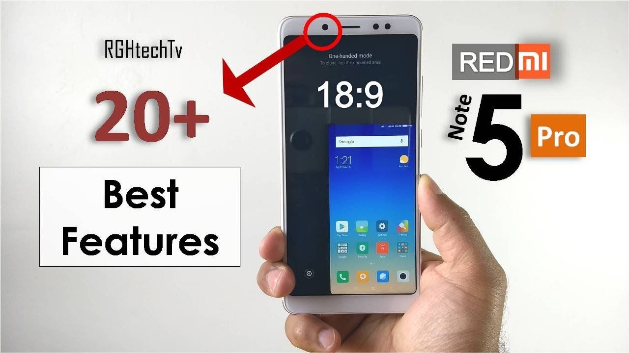 Redmi Note 5 Pro : Top 20+ Best Features | Redmi note 5 Pro Tips and Tricks