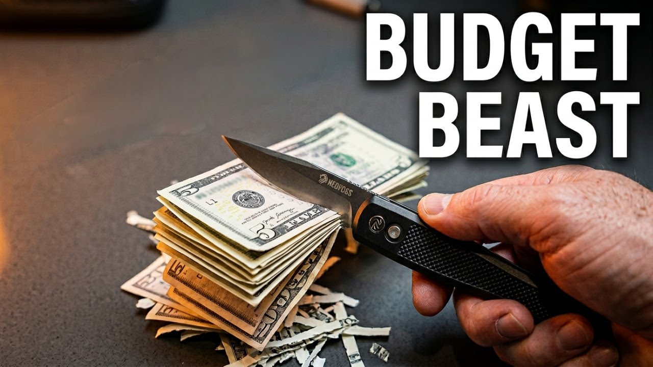 This $30 Pocket Knife Shocked Me (Unboxing & Cut Test)
