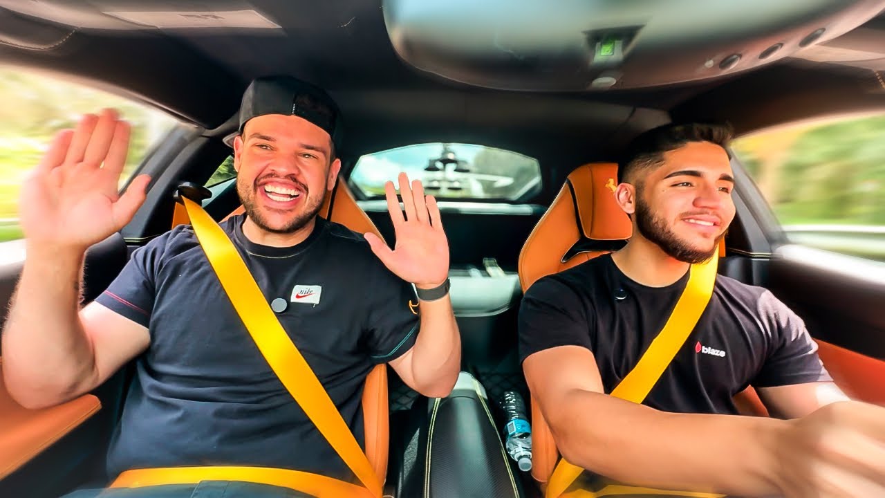 Edukof se assustou com a Ferrari de 800 cavalos 🐎