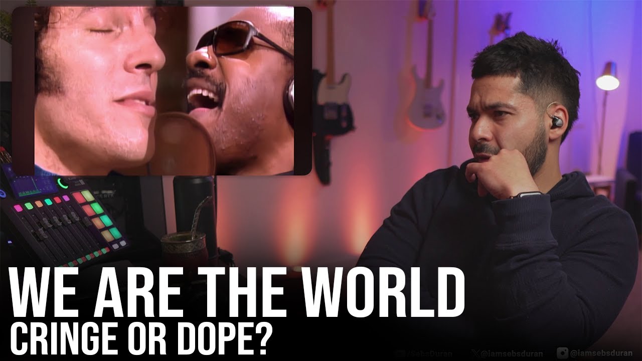 I never listened to 'We are the World' until today (Reaction!)