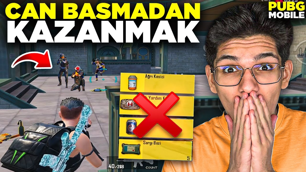 CAN BASMADAN WİN CHALLENGE! - PUBG MOBİLE