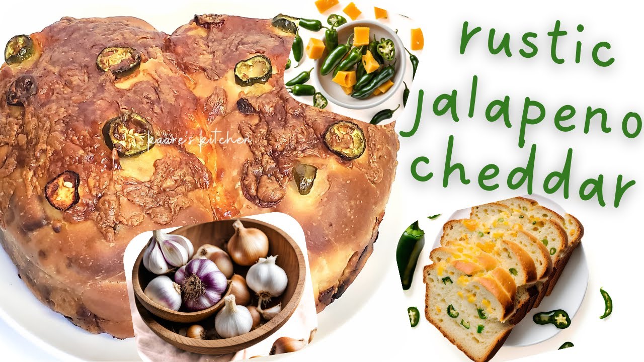 CHEESE JALAPENO GARLIC & ONIONS. This Cheesy Bread is So Good, You'll Want to Eat the Whole Loaf!
