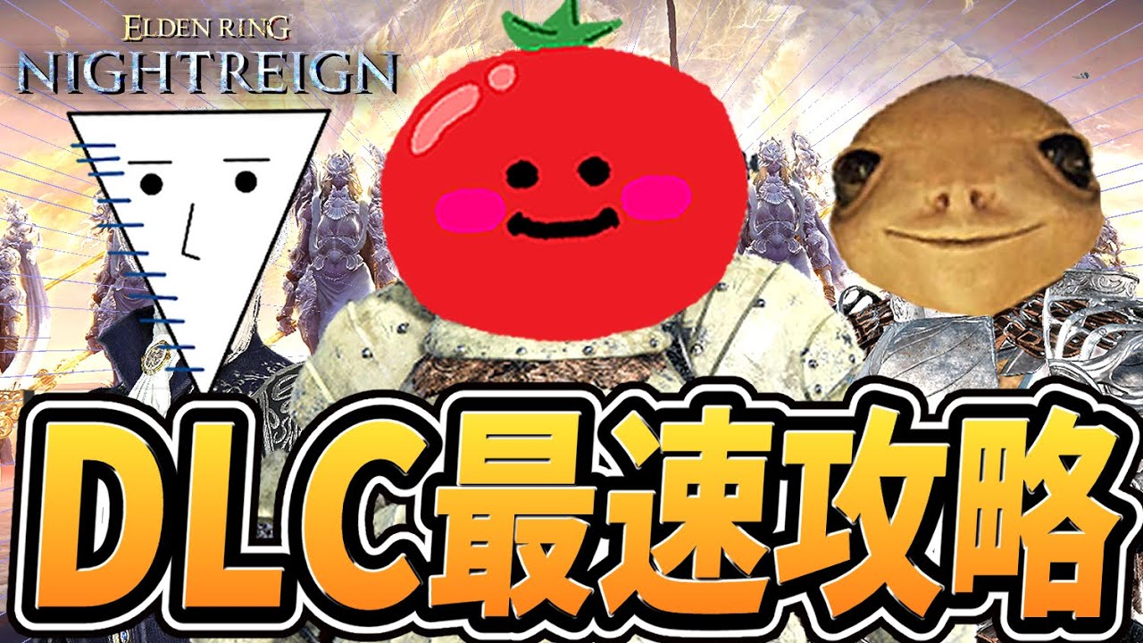 【ナイトレイン 配信】DLCを最速耐久攻略する！！【最強固定メンバー】【エルデンリング ナイトレイン DLC】