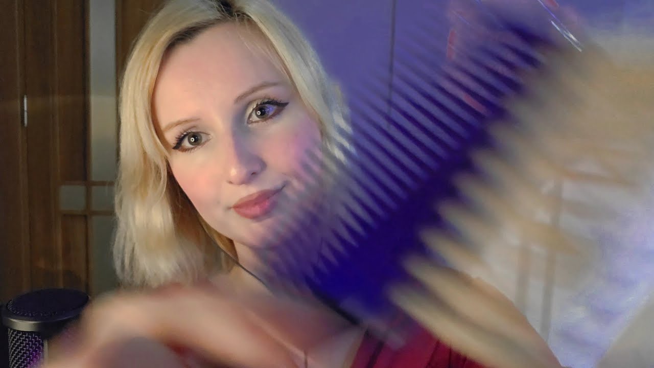 türkçe asmr kuaför saçlarını kesiyor ✂️ boyuyor roleplay 